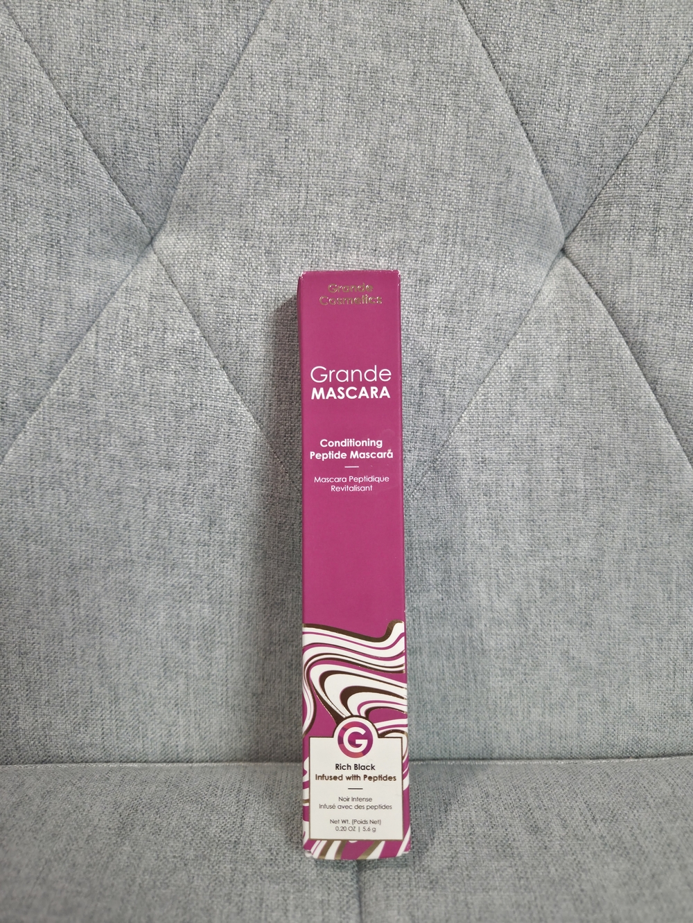 Grande Mascara Conditioning Peptide Mascara - Hot Pink Box